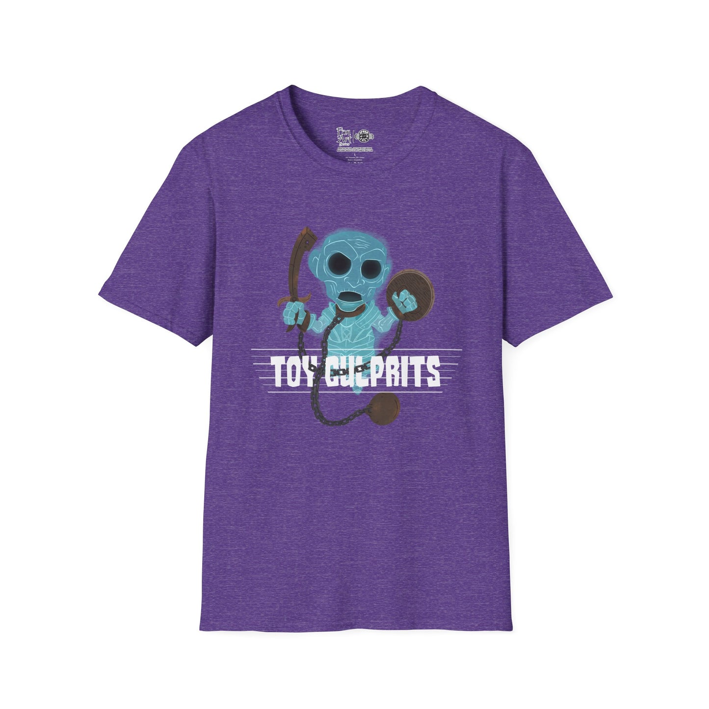 Toy Culprits Blue Ghost | Mythic Legions | Fan Art | Soft T-Shirt