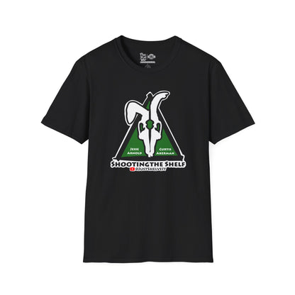 Shooting the Shelf Logo | Mythic Legions | Fan Art | Soft T-Shirt