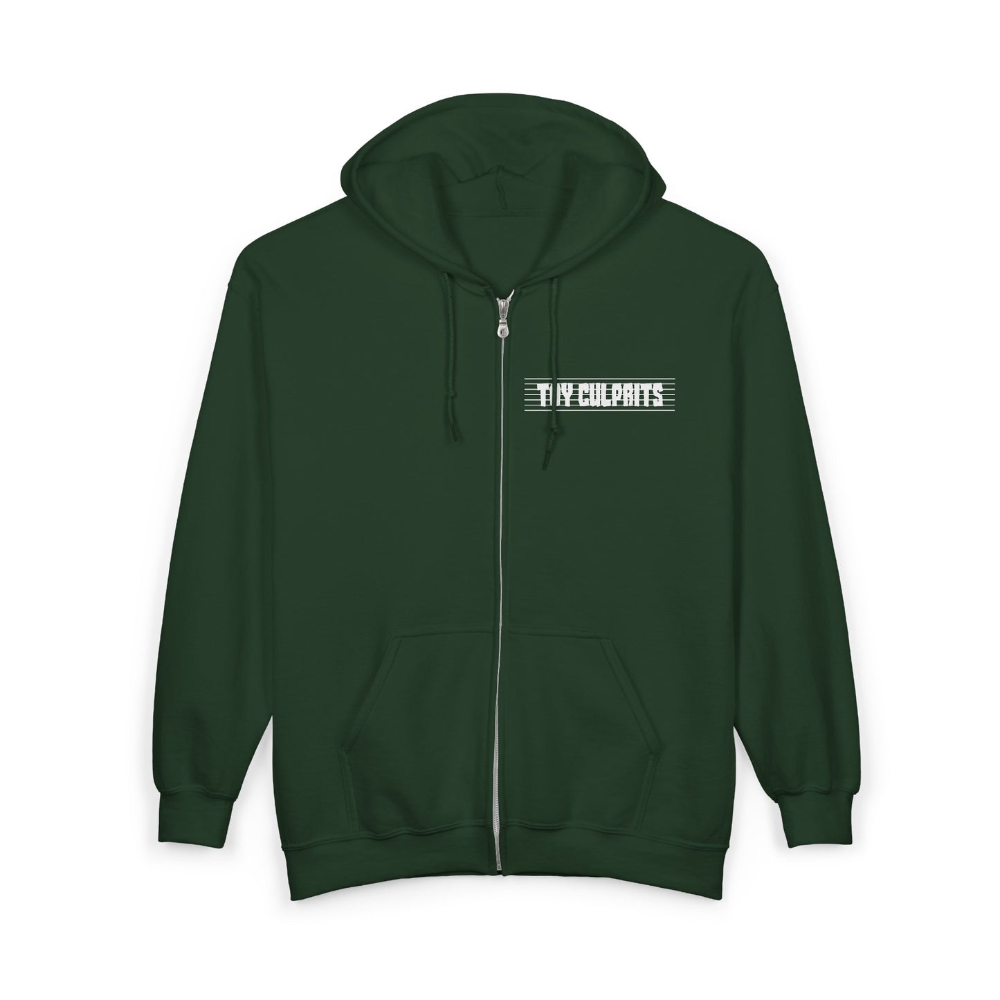 Toy Culprits White Logo | Mythic Legions | Fan Art | Full Zip Hoodie