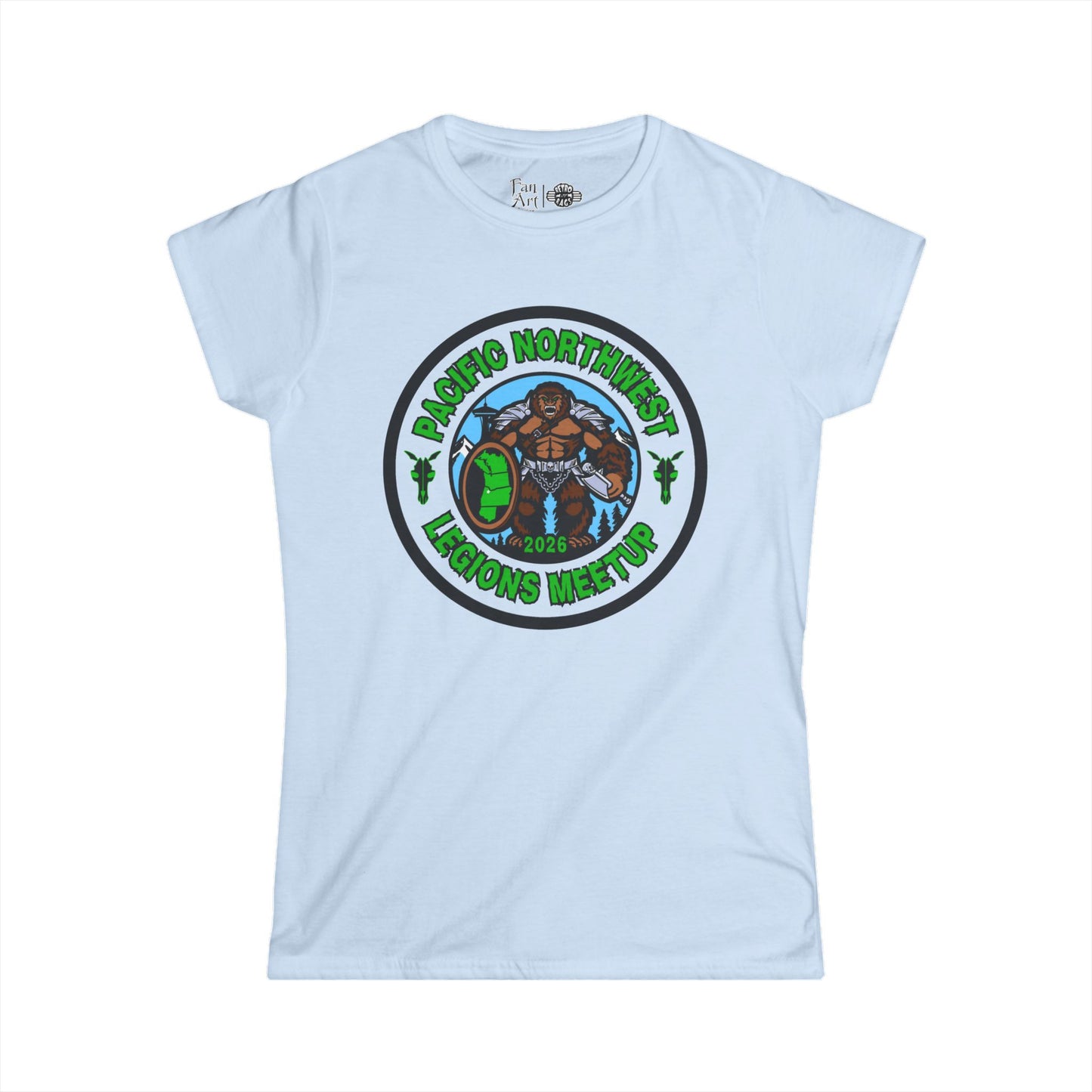 Pacific Northwest Meetup 2026 | Mythic Legions | Fan Art | Women's T-Shirt
