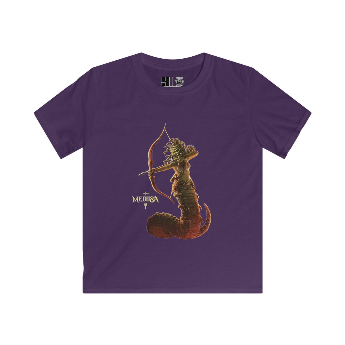 Medusa v2 | Figura Obscura | Kids Soft Tee