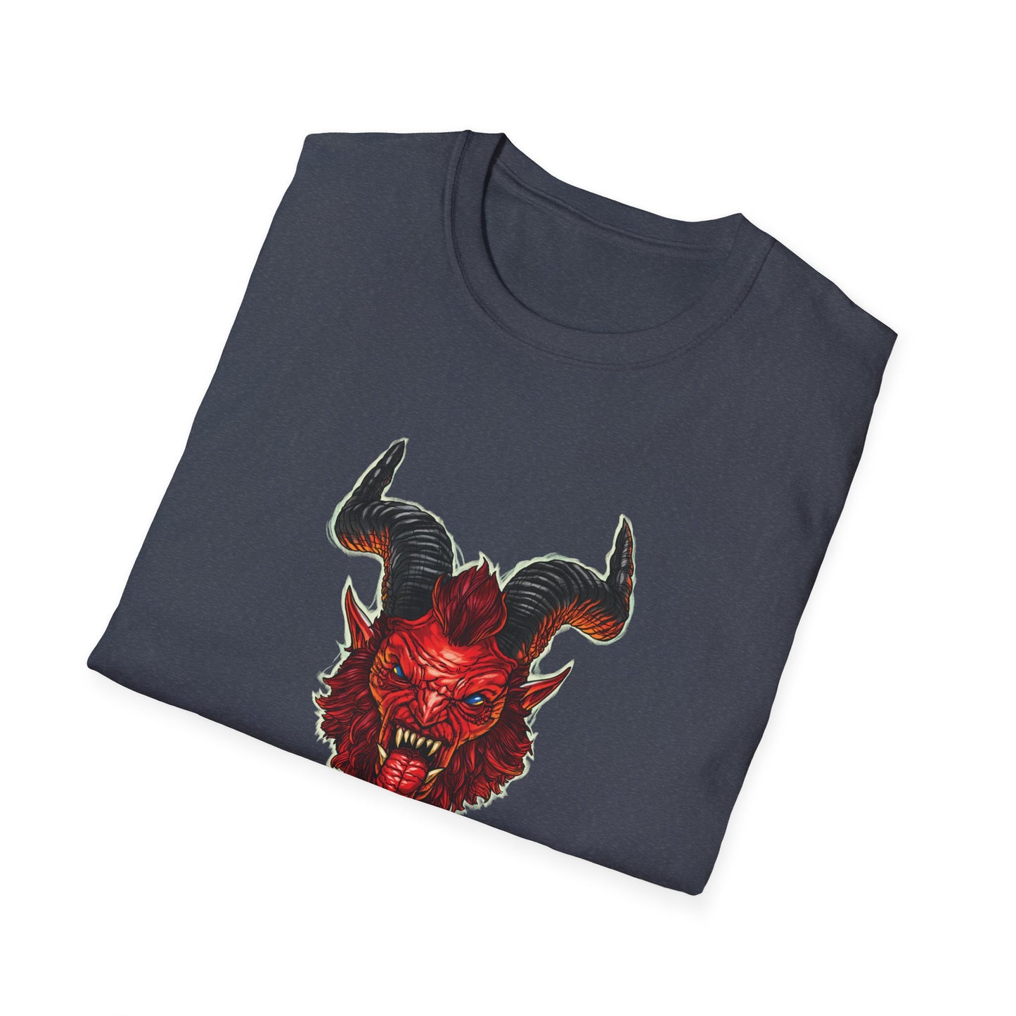 Krampus v2 Red | Figura Obscura | Soft T-Shirt