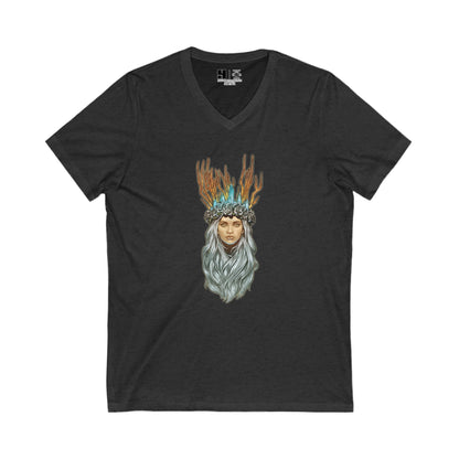 Christmas Past | Figura Obscura | V-Neck T-Shirt