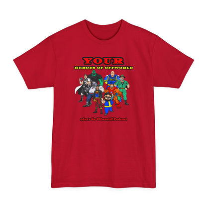 Heroes of Offworld | Mythic Legions | Fan Art | Tall T-Shirt