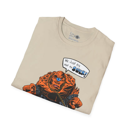 CB's Birthday Brontus | Mythic Legions | Fan Art | Soft T-Shirt