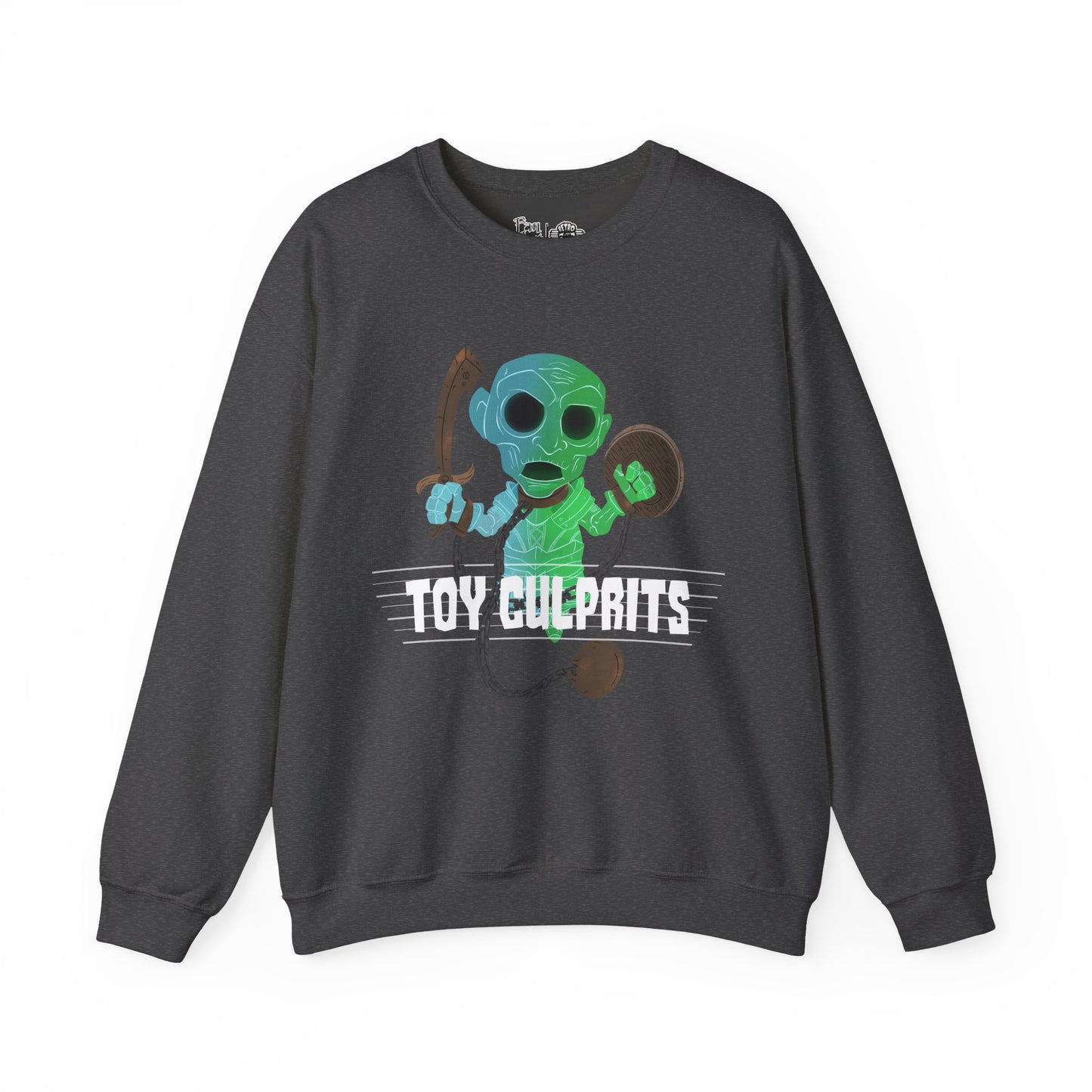 Toy Culprits Blue & Green Ghost | Mythic Legions | Fan Art | Sweatshirt