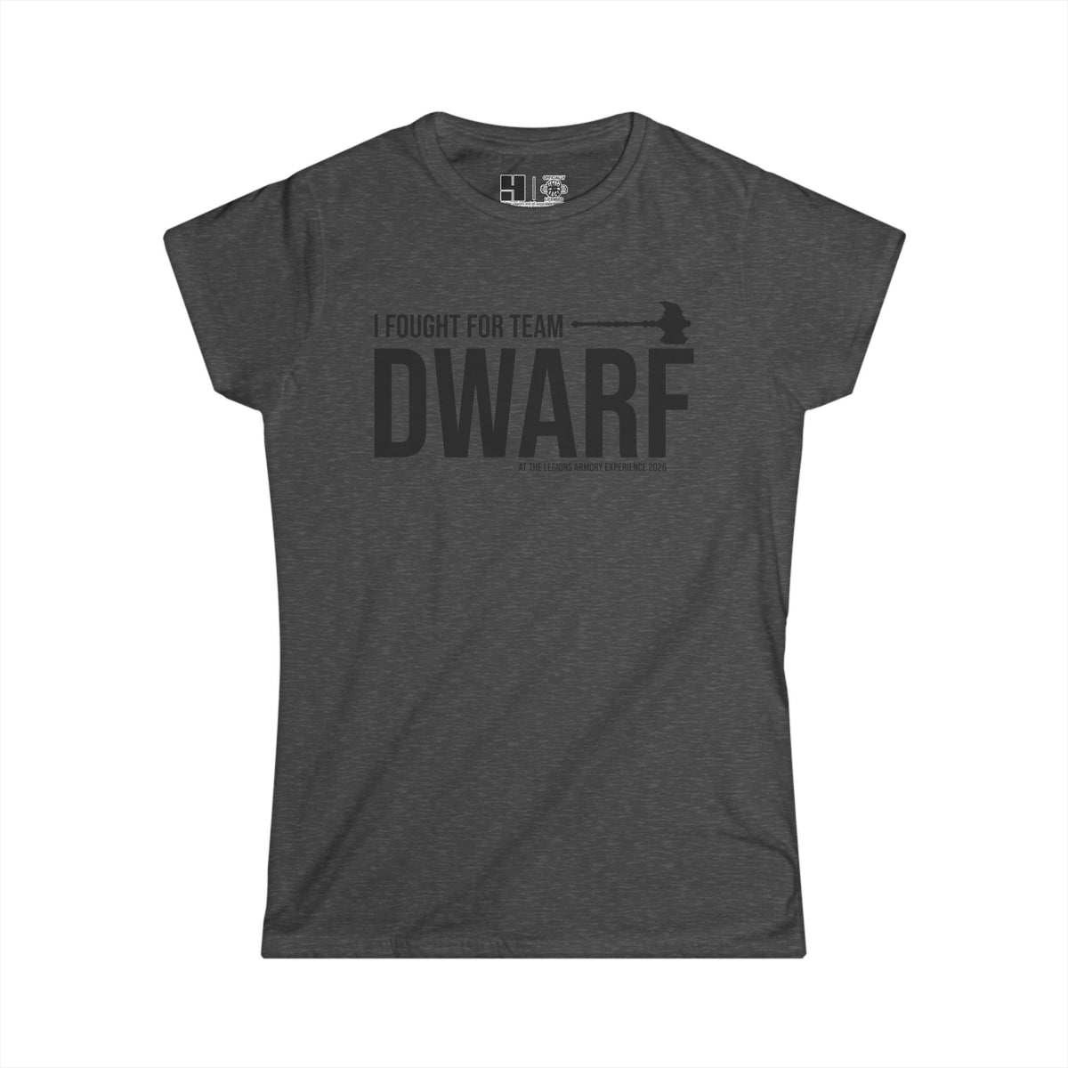 Team Dwarf Legions Con 2026 (Black Logo)  | Mythic Legions | Women's T-Shirt