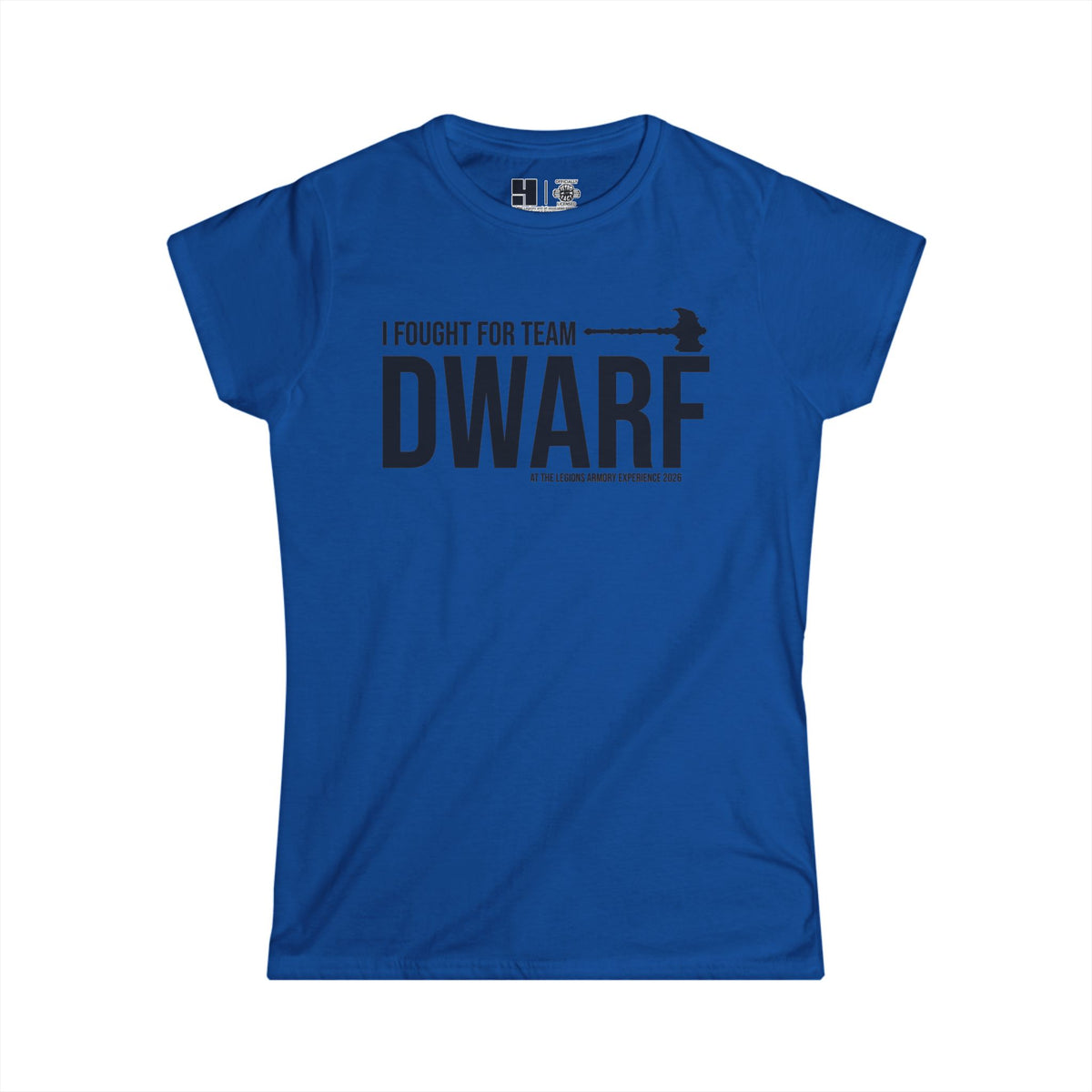 Team Dwarf Legions Con 2026 (Black Logo)  | Mythic Legions | Women's T-Shirt