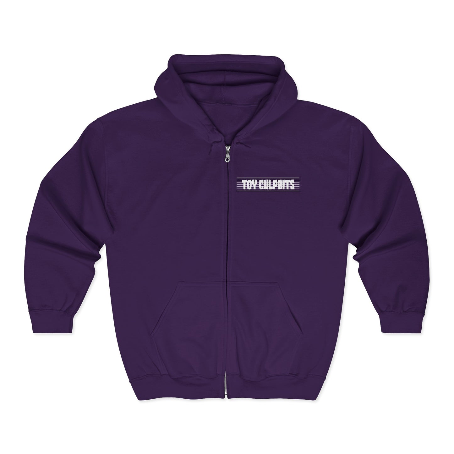 Toy Culprits White Logo | Mythic Legions | Fan Art | Full Zip Hoodie
