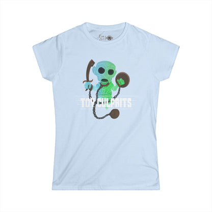 Toy Culprits Blue & Green Ghost | Mythic Legions | Fan Art | Women's T-Shirt