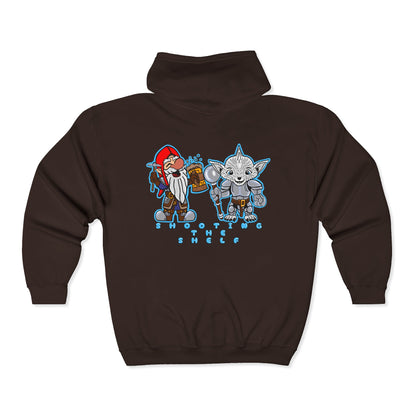 Shooting the Shelf | Mythic Legions | Fan Art | Full Zip Hoodie