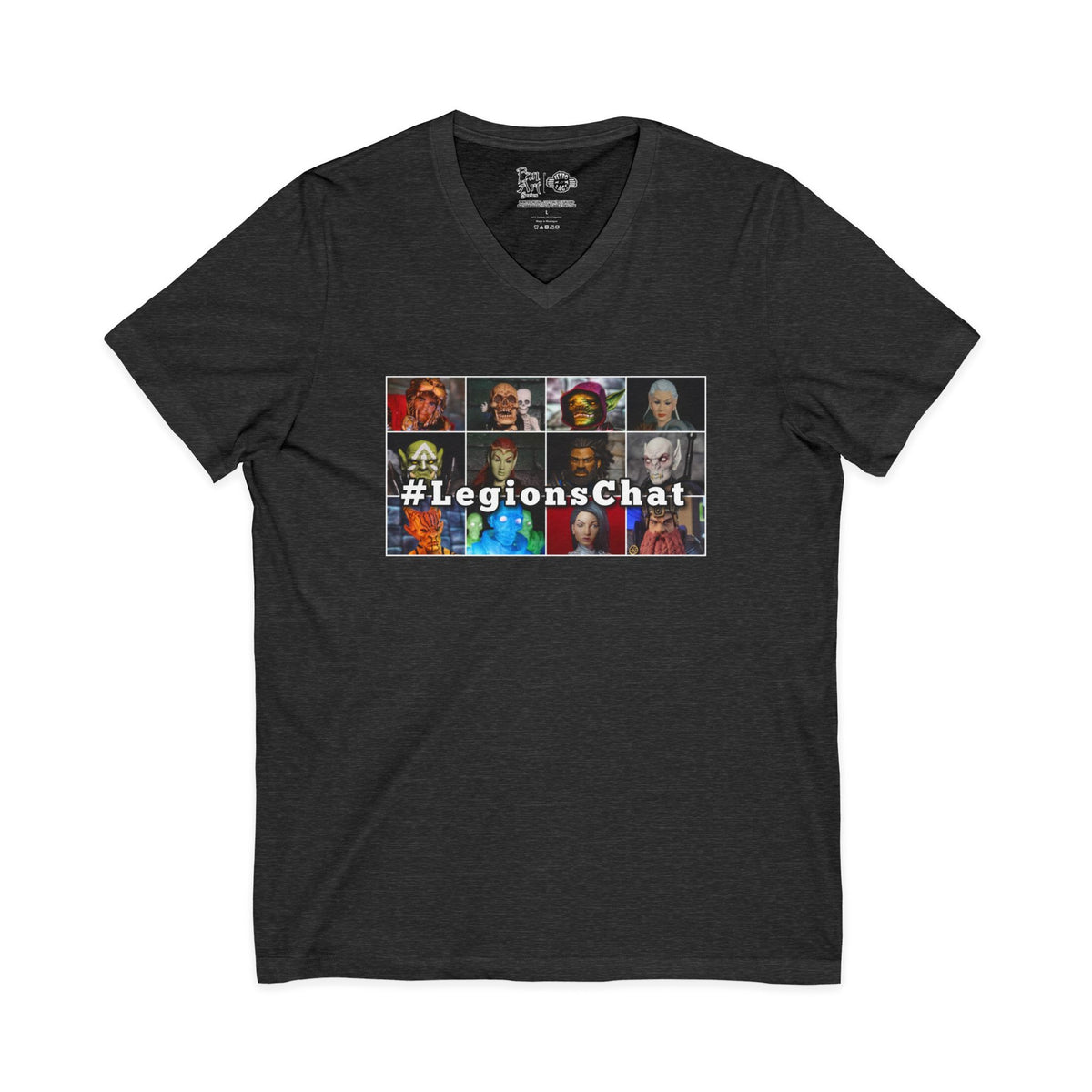 LegionsChat | Mythic Legions | Fan Art | V-Neck T-Shirt