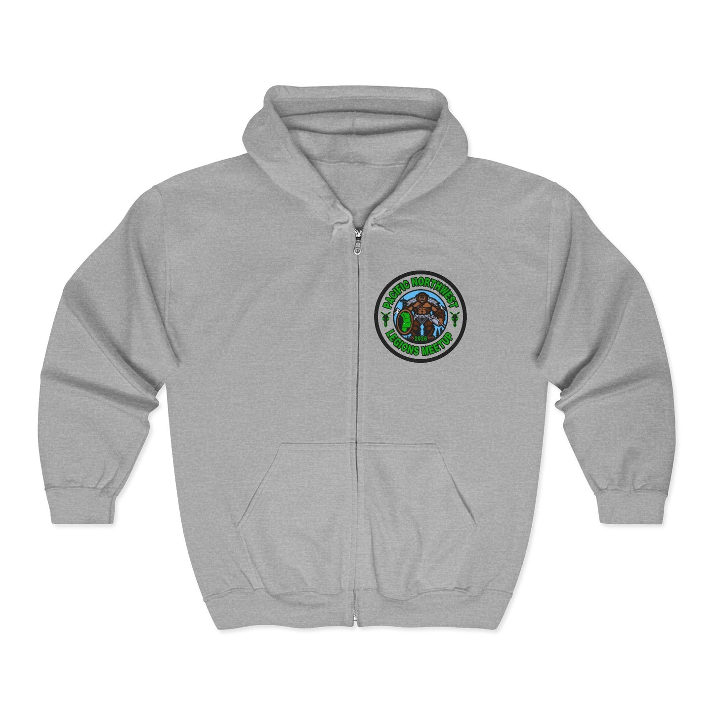 Pacific Northwest Meetup 2026 | Mythic Legions | Fan Art | Full Zip Hoodie