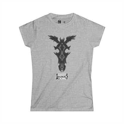 4H | Wing | Skull Logo | w_ Logo | Mythic Legions | Women's T-Shirt