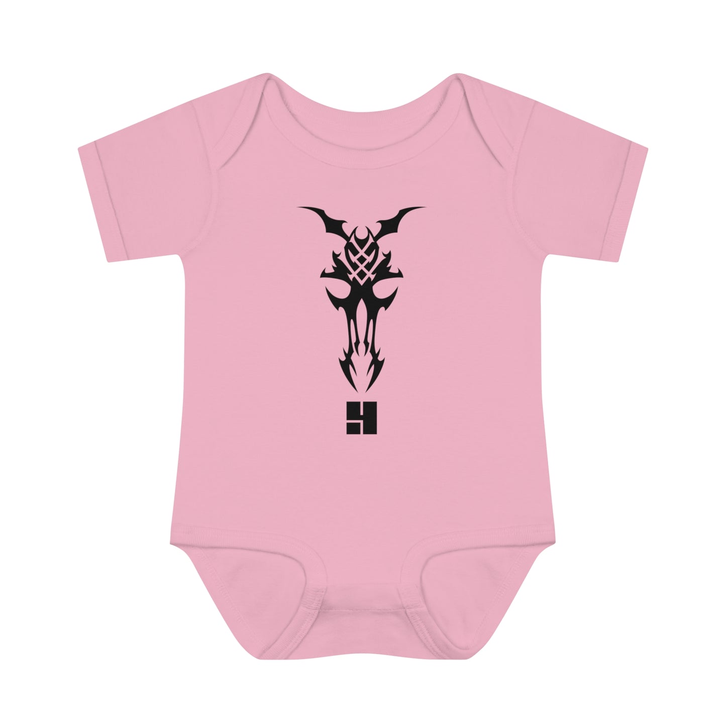 4H 25th Anniversary Logo | Black | Baby Bodysuit