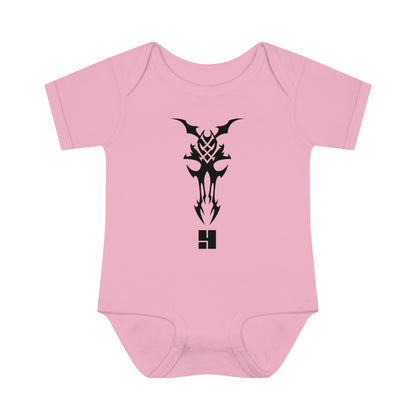 4H 25th Anniversary Logo | Black | Baby Bodysuit