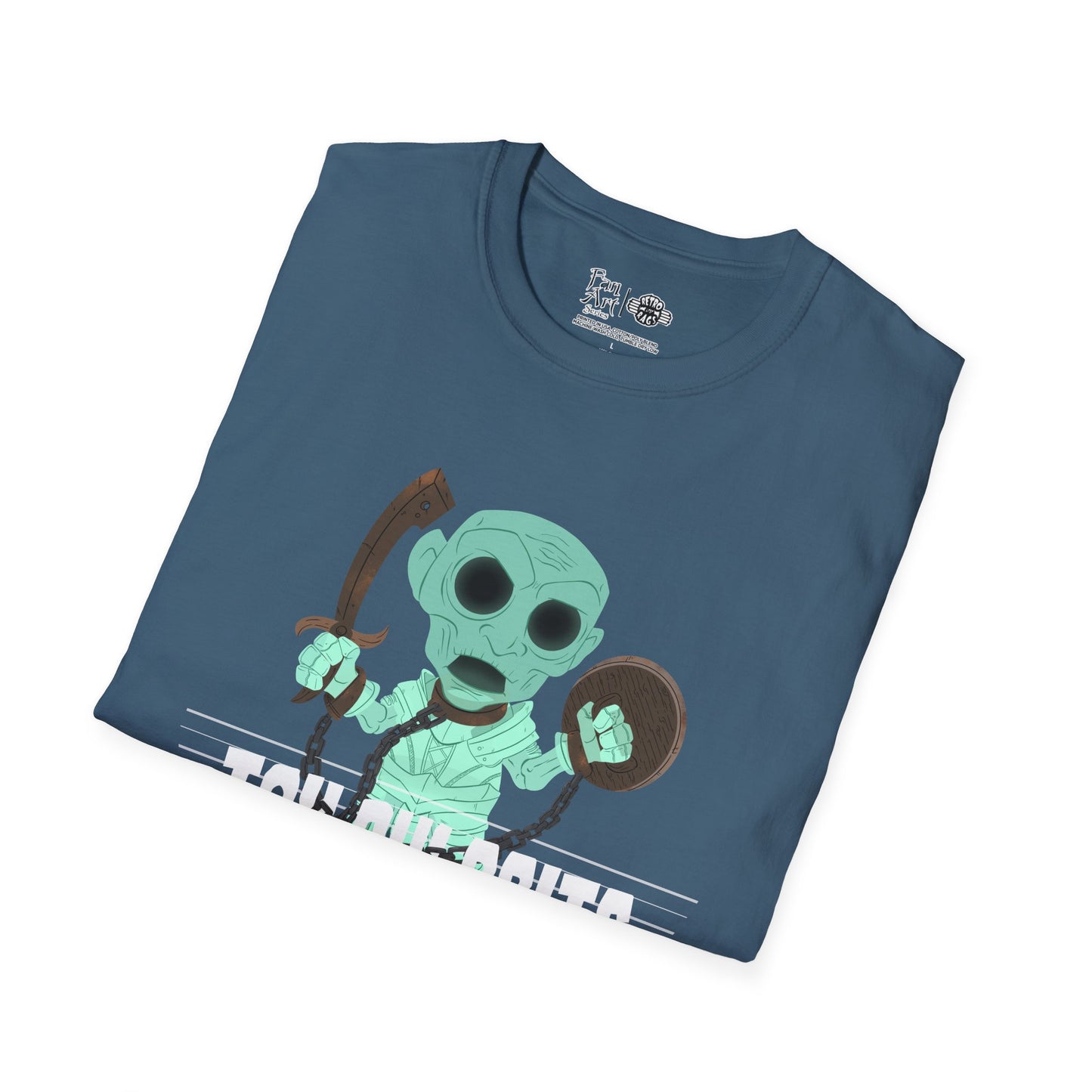 Toy Culprits Green Ghost | Mythic Legions | Fan Art | Soft T-Shirt