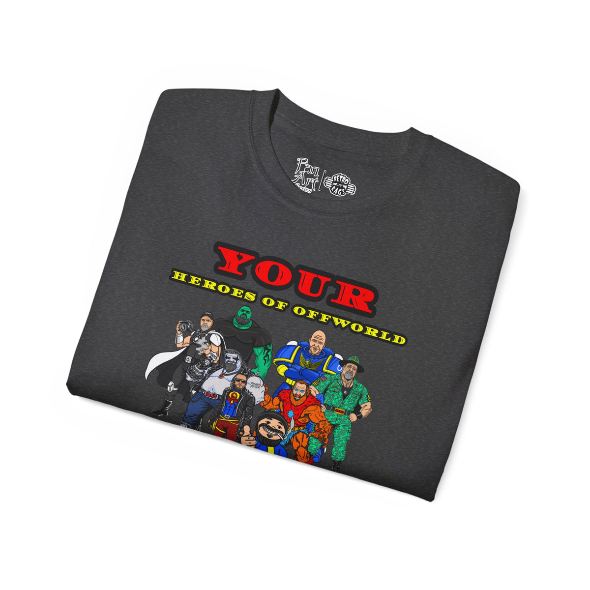 Heroes of Offworld | Mythic Legions | Fan Art | Standard T-Shirt