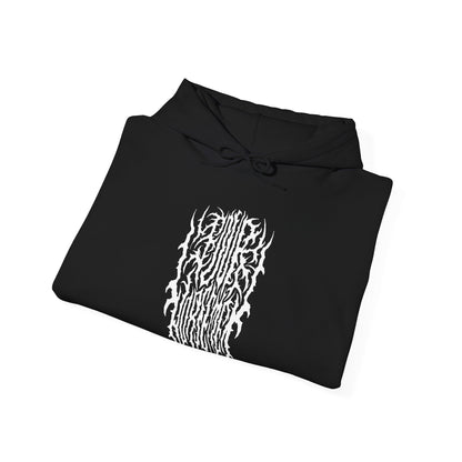 4H Metal Logo White | Mythic Legions | Pullover Hooodie