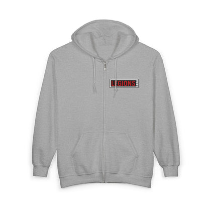 Team Goblin Legions Con 2026 (Black Logo) | Mythic Legions | Full Zip Hoodie