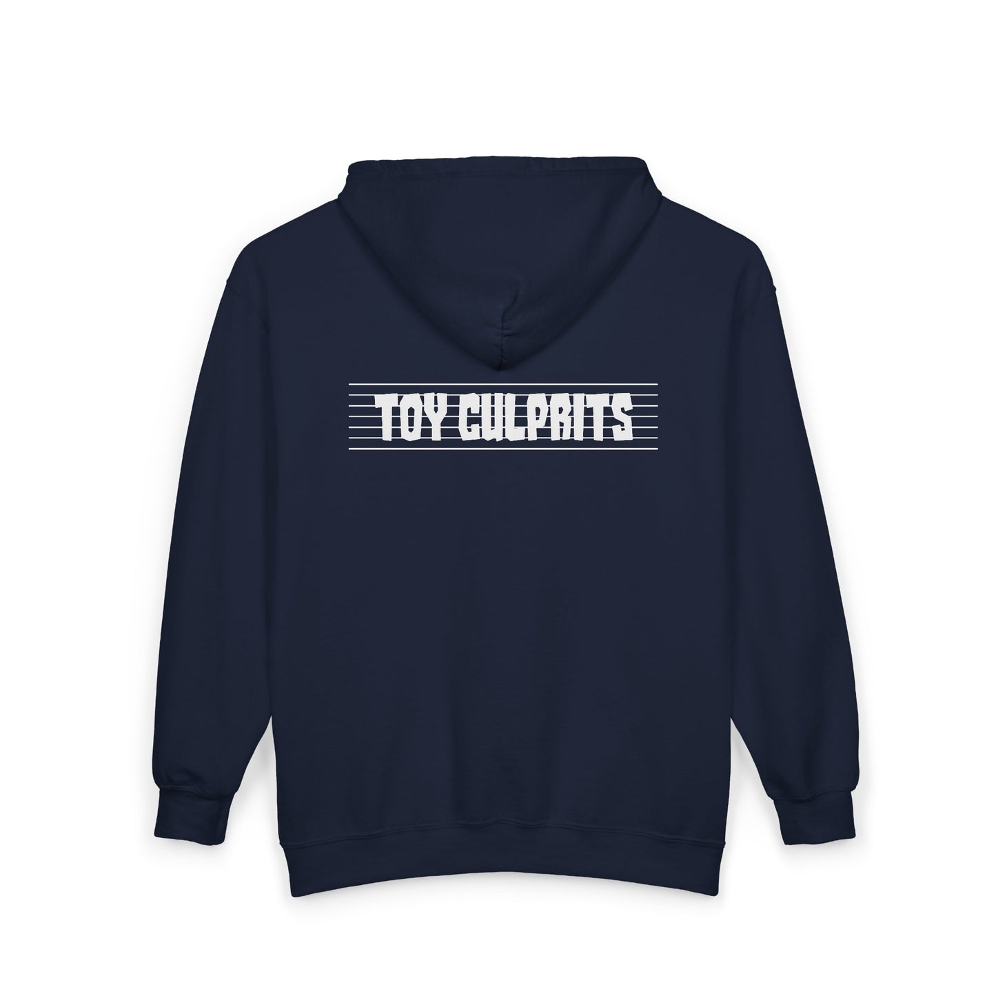 Toy Culprits White Logo | Mythic Legions | Fan Art | Full Zip Hoodie