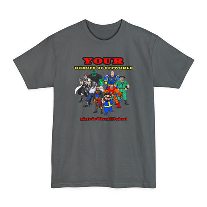 Heroes of Offworld | Mythic Legions | Fan Art | Tall T-Shirt