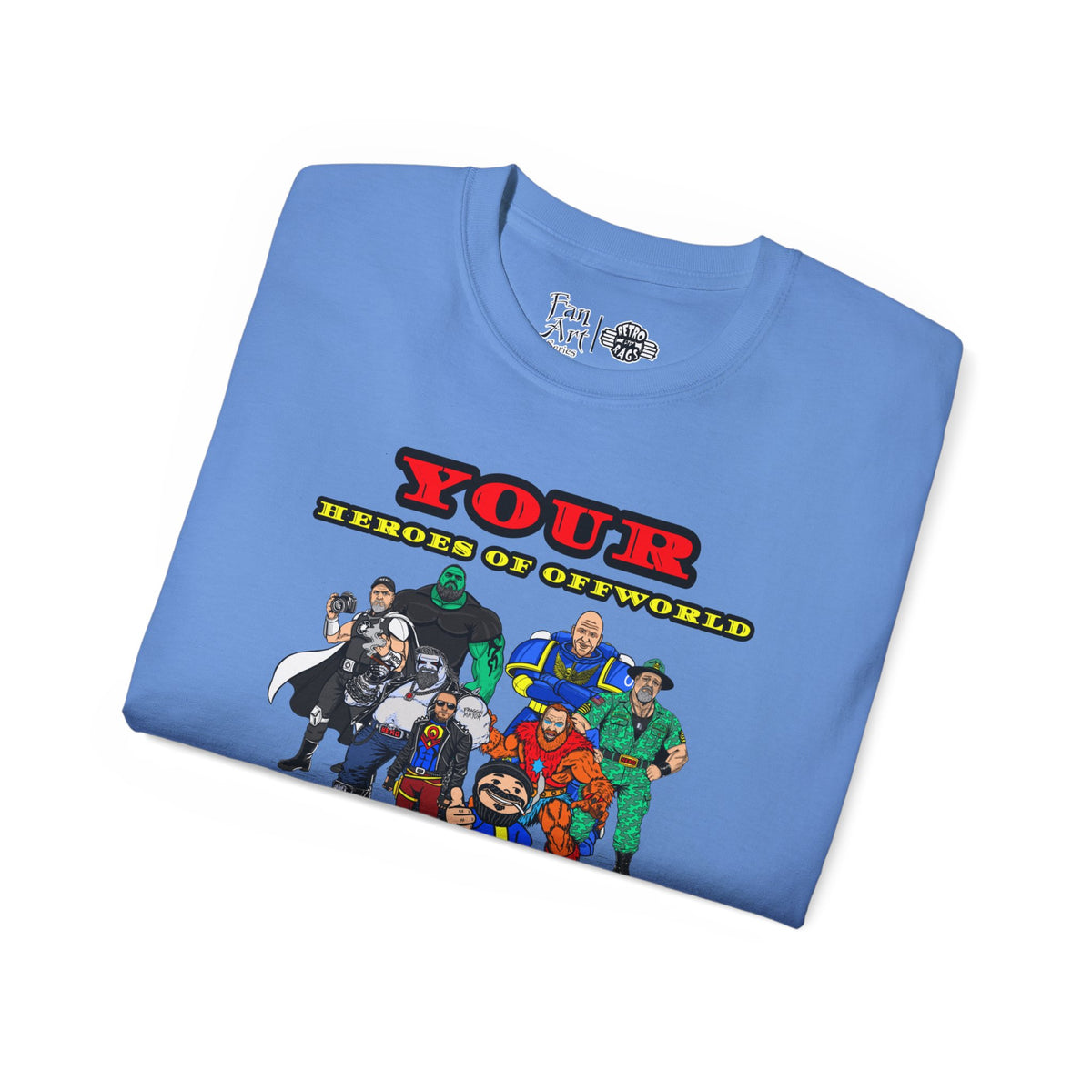 Heroes of Offworld | Mythic Legions | Fan Art | Standard T-Shirt