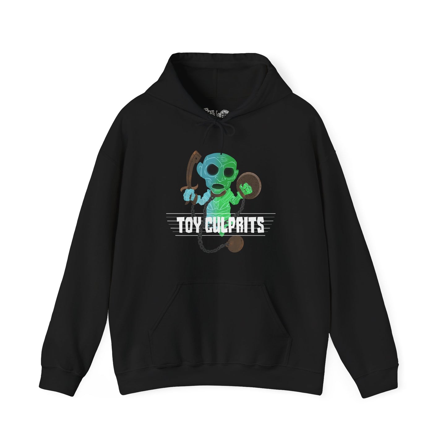 Toy Culprits Blue & Green Ghost | Mythic Legions | Fan Art | Pullover Hoodie