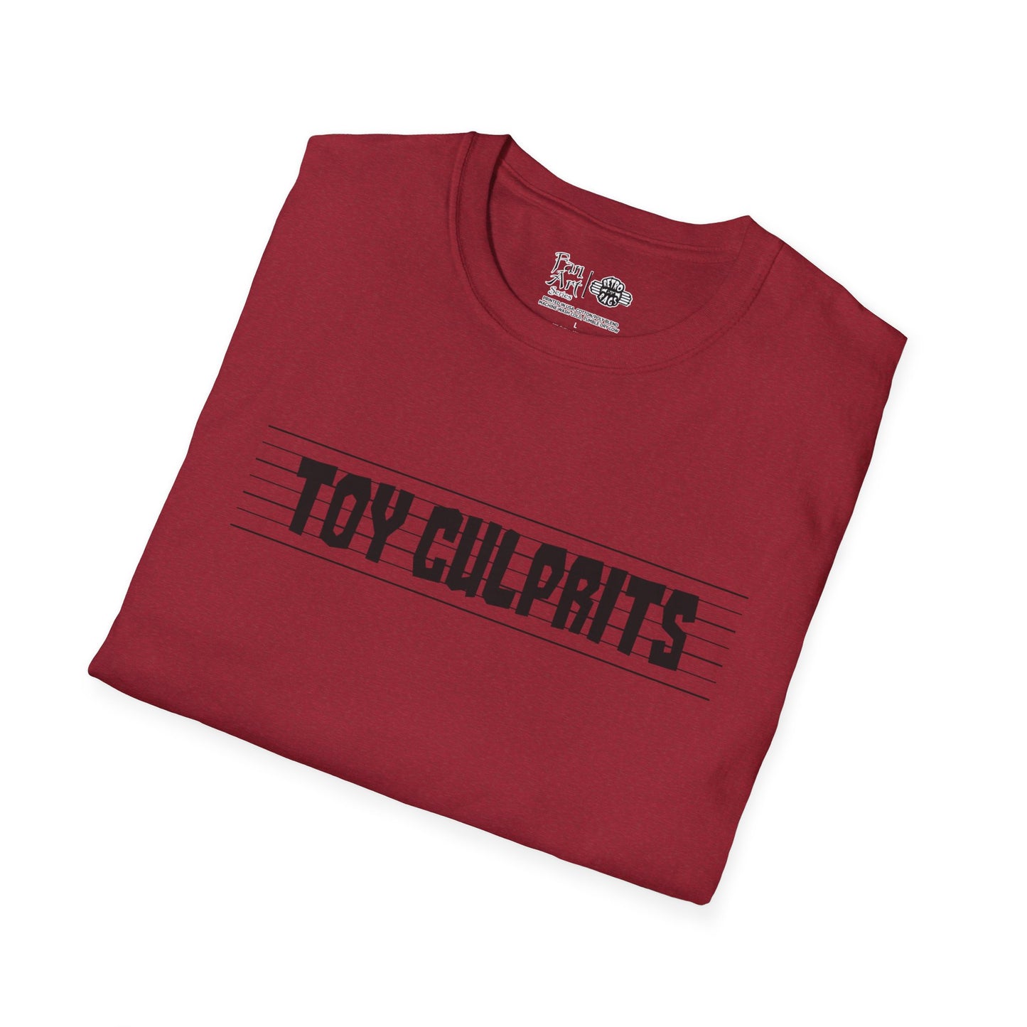 Toy Culprits Black Logo | Mythic Legions | Fan Art | Soft T-Shirt