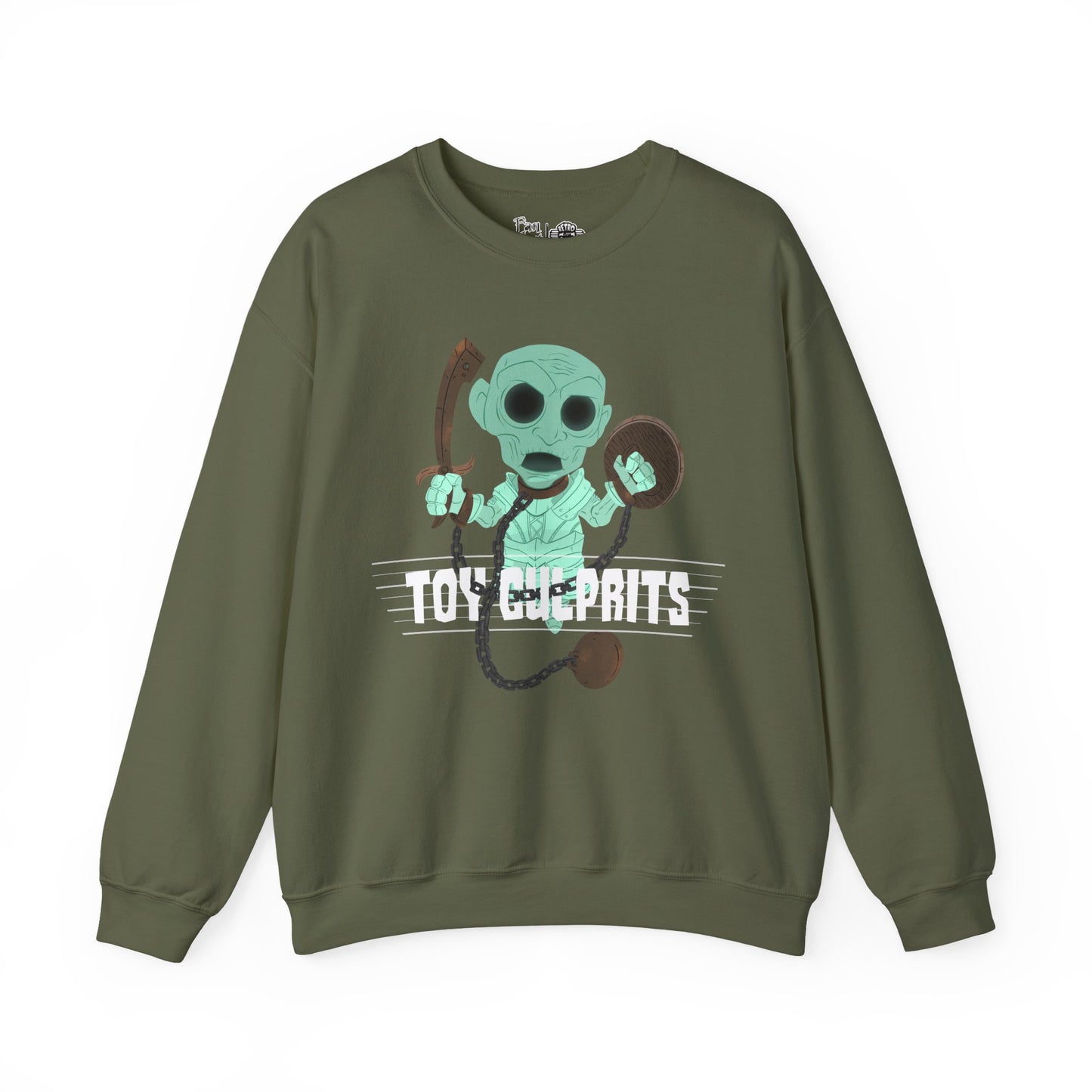 Toy Culprits Green Ghost | Mythic Legions | Fan Art | Sweatshirt