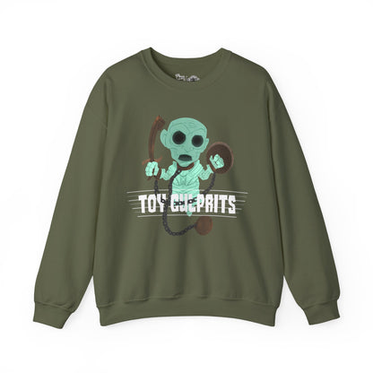 Toy Culprits Green Ghost | Mythic Legions | Fan Art | Sweatshirt