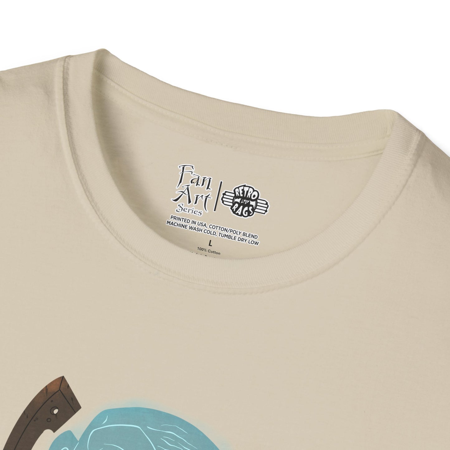 Toy Culprits Blue Ghost | Mythic Legions | Fan Art | Soft T-Shirt