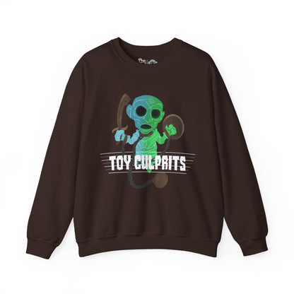 Toy Culprits Blue & Green Ghost | Mythic Legions | Fan Art | Sweatshirt