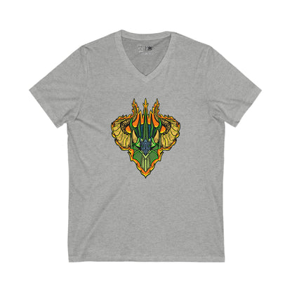 Sir Benegarr | Mythic Legions | Fan Art | V-Neck T-Shirt