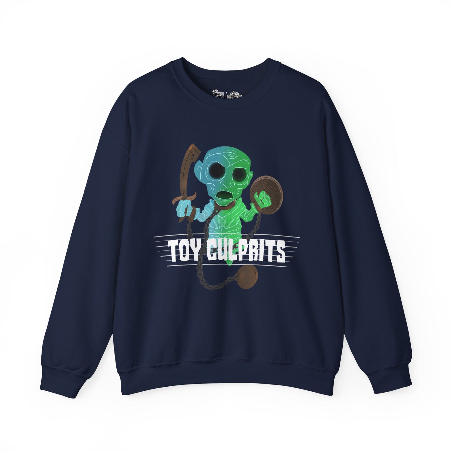 Toy Culprits Blue & Green Ghost | Mythic Legions | Fan Art | Sweatshirt