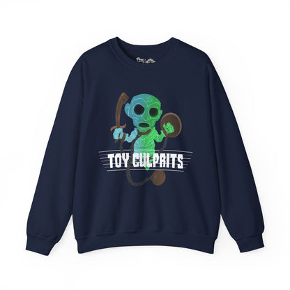 Toy Culprits Blue & Green Ghost | Mythic Legions | Fan Art | Sweatshirt
