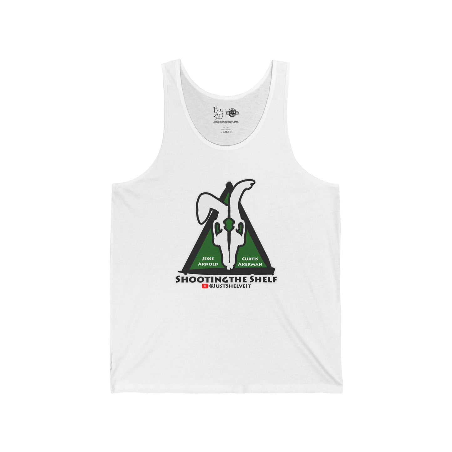 Shooting the Shelf Logo | Mythic Legions | Fan Art | Tank Top