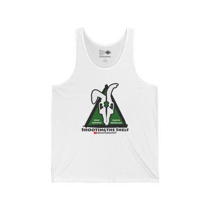 Shooting the Shelf Logo | Mythic Legions | Fan Art | Tank Top