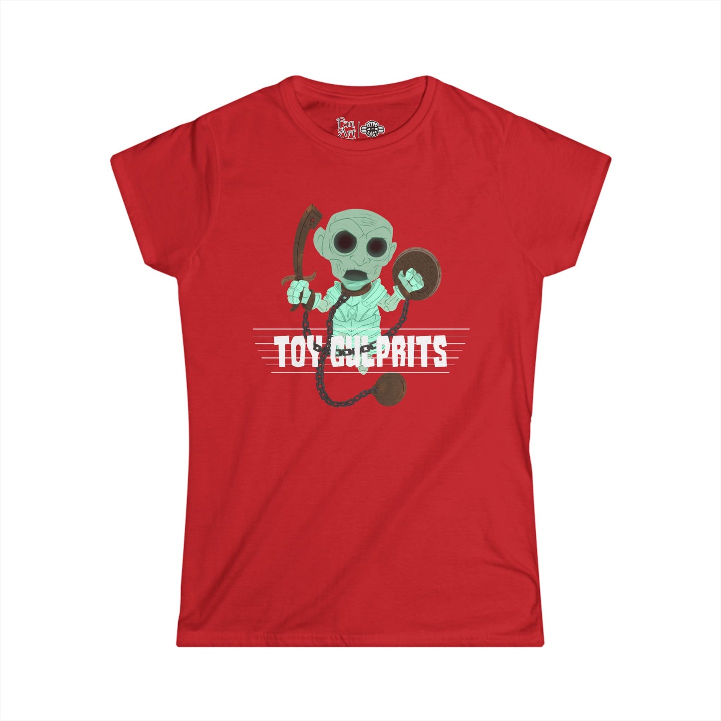 Toy Culprits Green Ghost | Mythic Legions | Fan Art | Women's T-Shirt