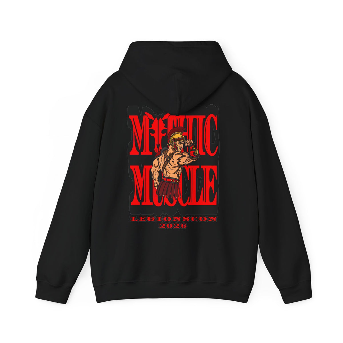 Mythic Muscle LC 2026 | Mythic Legions | Fan Art | Pullover Hooodie