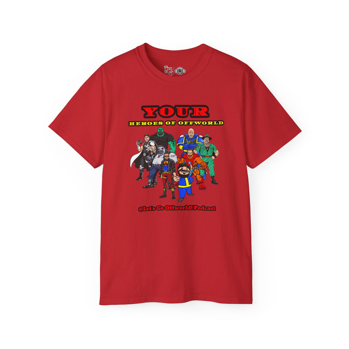 Heroes of Offworld | Mythic Legions | Fan Art | Standard T-Shirt