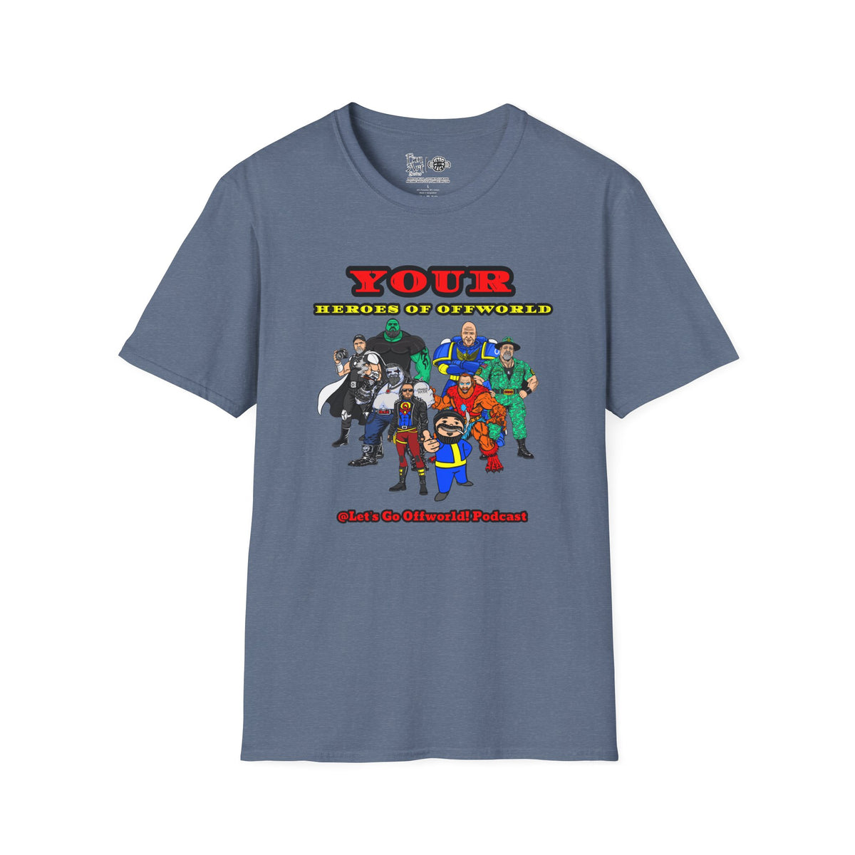 Heroes of Offworld | Mythic Legions | Fan Art | Soft T-Shirt