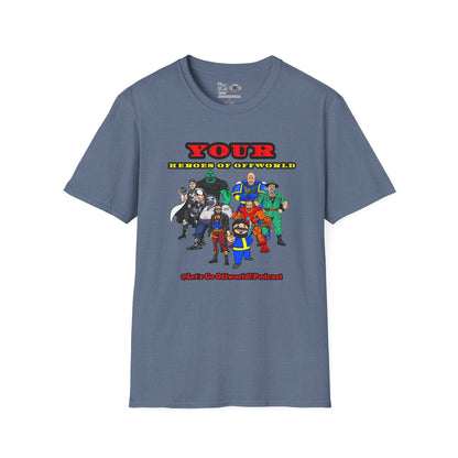Heroes of Offworld | Mythic Legions | Fan Art | Soft T-Shirt