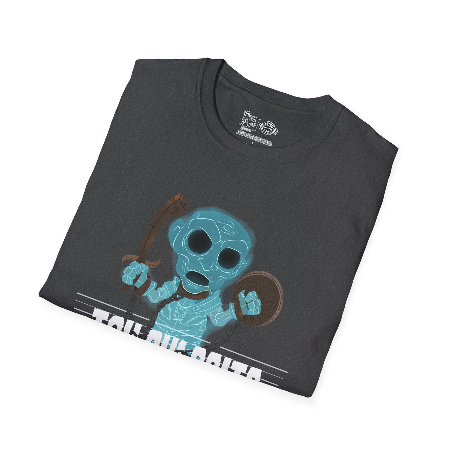 Toy Culprits Blue Ghost | Mythic Legions | Fan Art | Soft T-Shirt