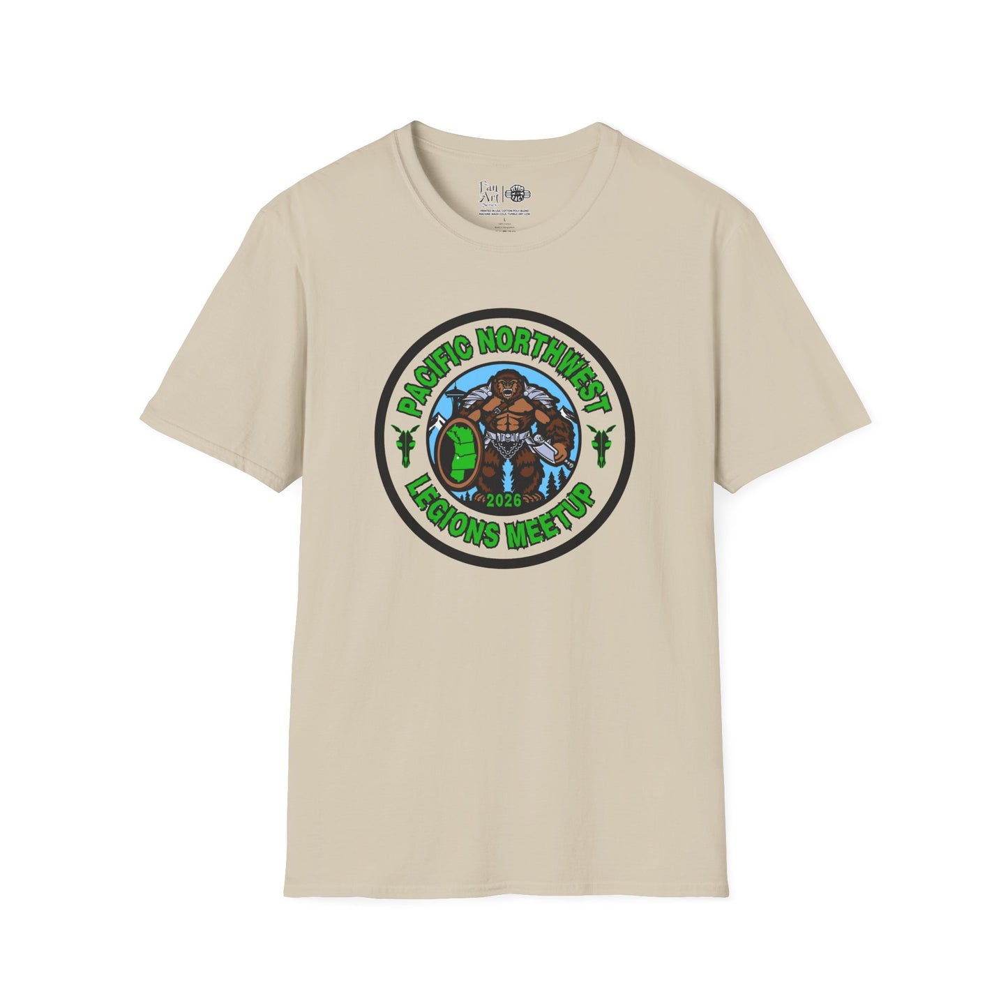 Pacific Northwest Meetup 2026 | Mythic Legions | Fan Art | Soft T-Shirt