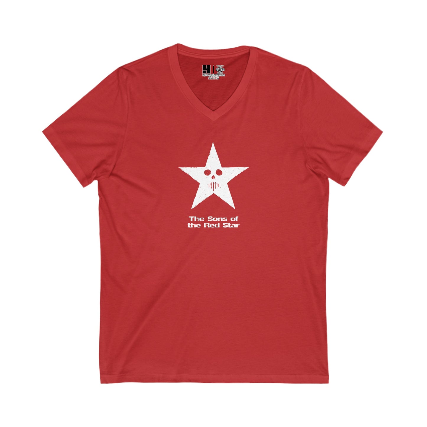 Sons of the Red Star Logo Small | Mythic Legions | V-Neck T-Shirt