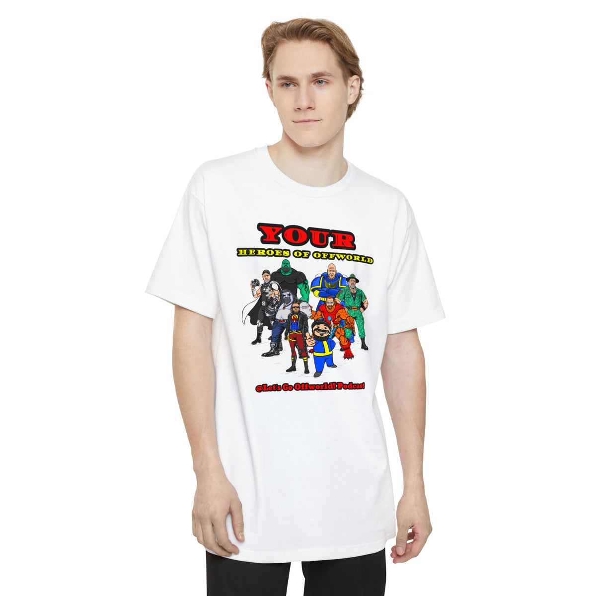 Heroes of Offworld | Mythic Legions | Fan Art | Tall T-Shirt