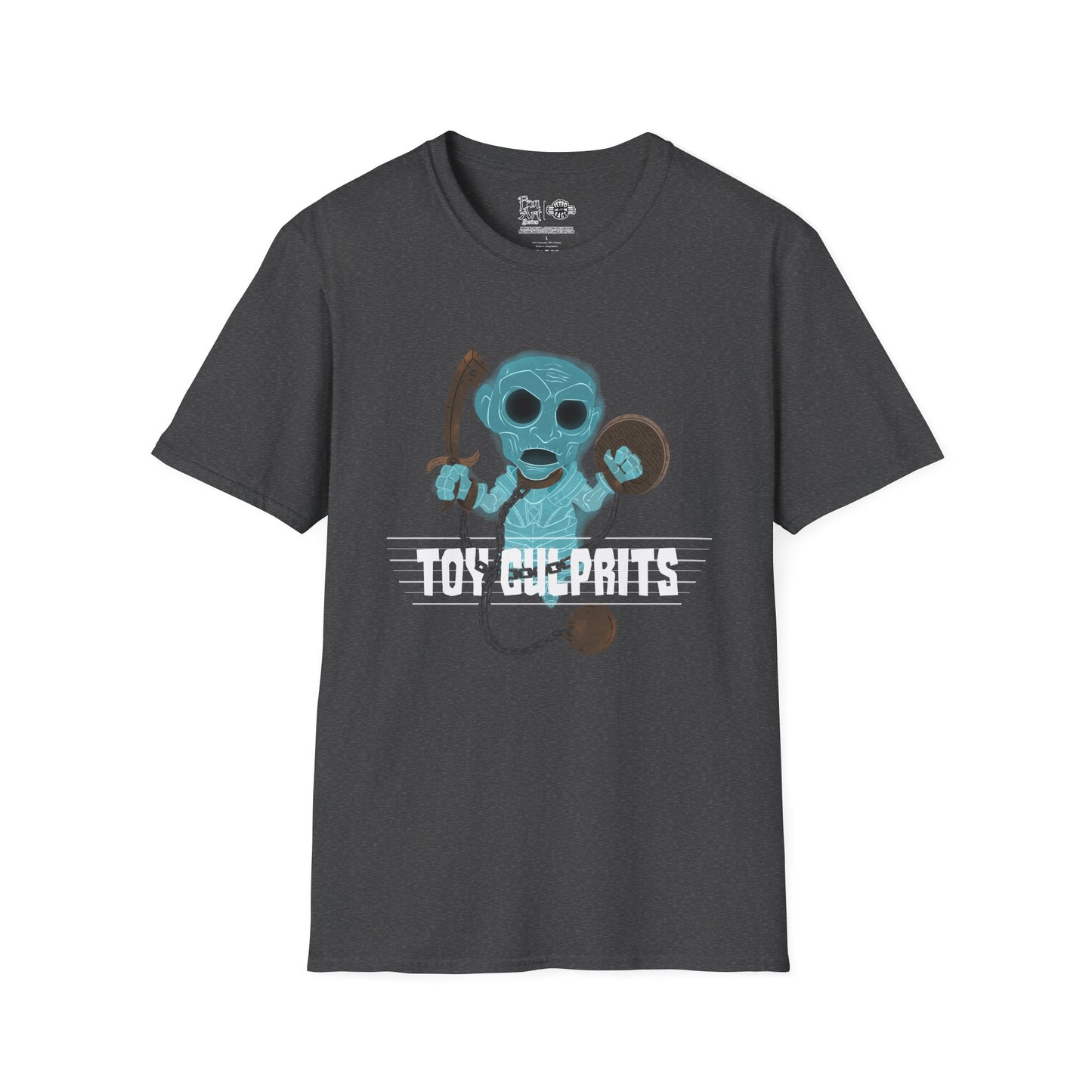 Toy Culprits Blue Ghost | Mythic Legions | Fan Art | Soft T-Shirt