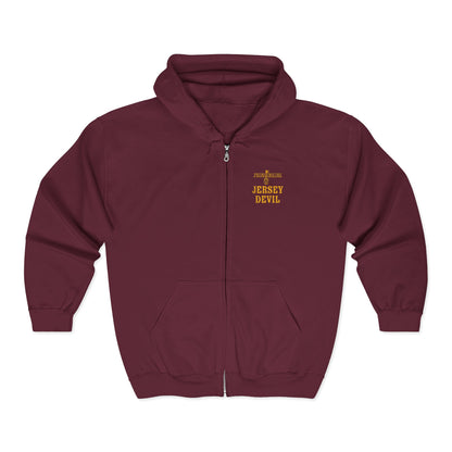 The Jersey Devil | Figura Obscura | Full Zip Hoodie