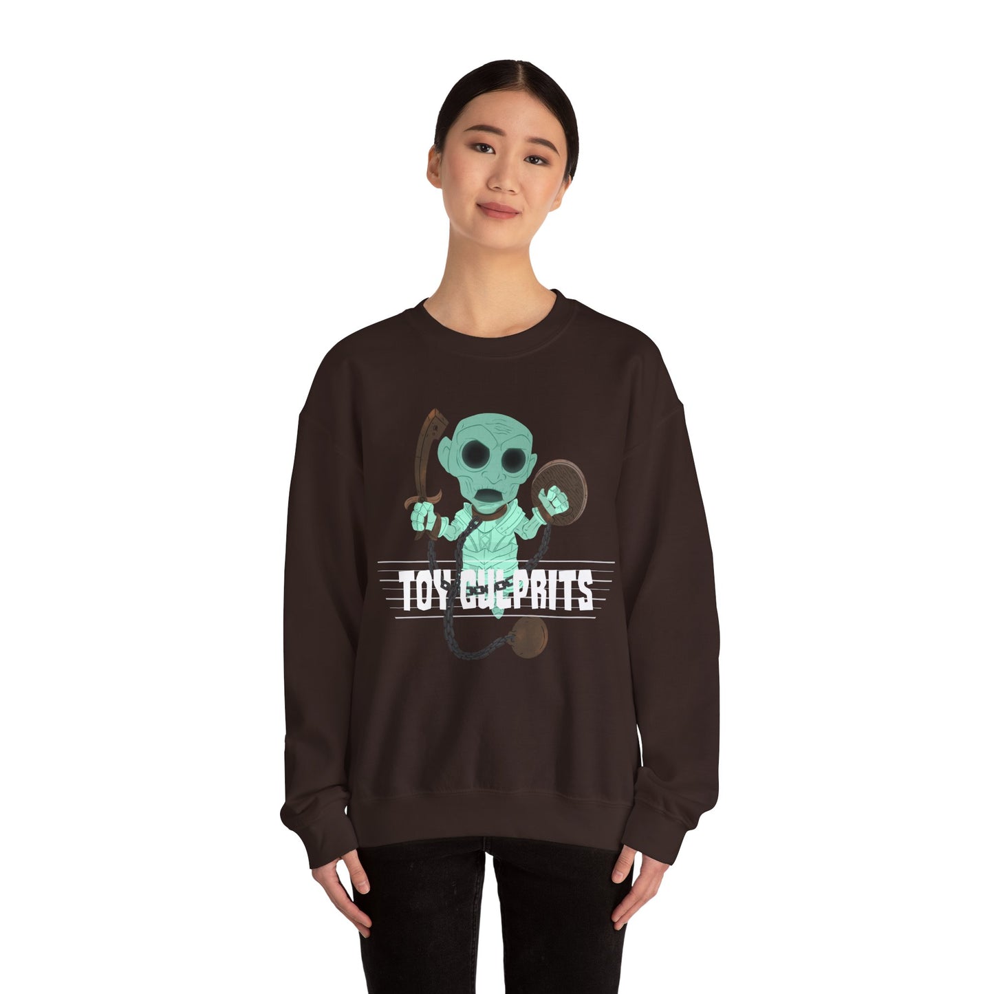 Toy Culprits Green Ghost | Mythic Legions | Fan Art | Sweatshirt